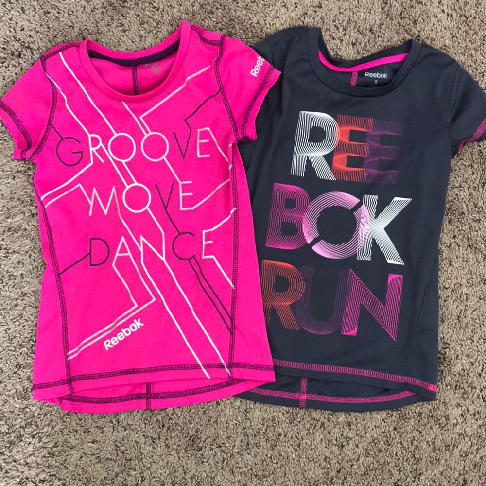 3 for 15 deal Reebok sz small girls shirts